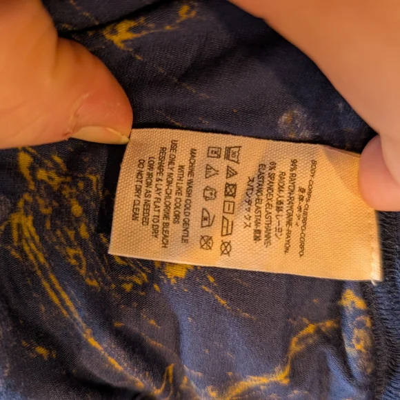 We The Free Free People Floral Off-Shoulder Bell Sleeve Top Whimsical Fairy Y2k - Picture 7 of 8